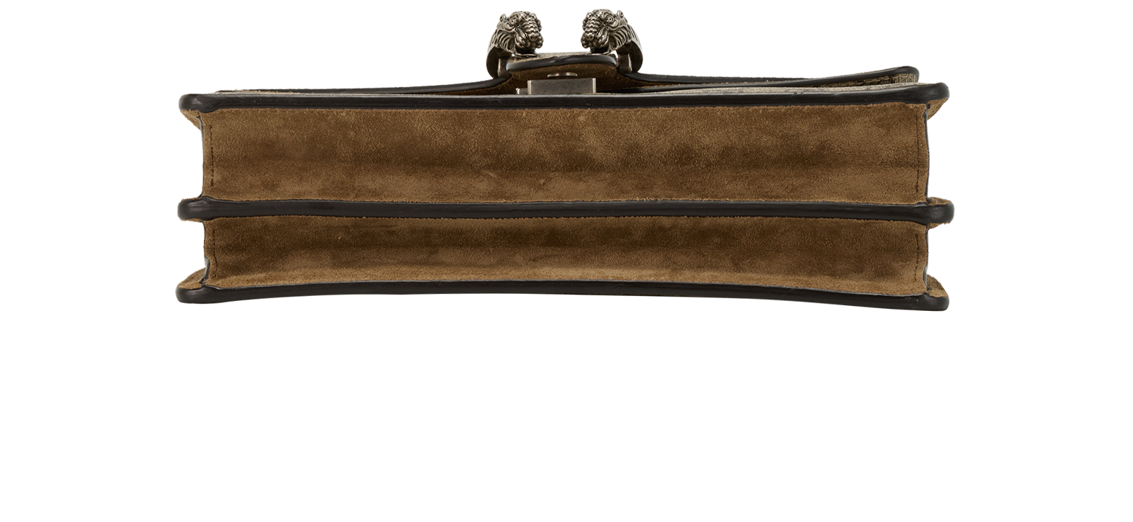 Small Dionysus, &pound;850, Handbags, Beige, Canvas/Suede, Top view